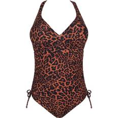 PrimaDonna Leopard Tøj PrimaDonna Swim Holiday Triangle Padded Swimsuit - Sunny Chocolate
