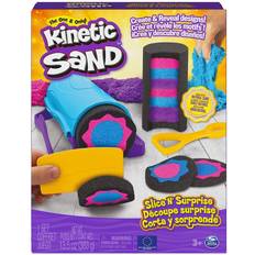 Kinetic Sand Magisk sand Kinetic Sand Slice n' Surprise, 7 på lager