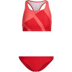 M - Nylon Bikinisæt adidas Women's Big Logo Graphic Bikini Set - Semi Turbo