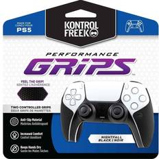Controller Decal Stickers KontrolFreek Playstation 5 Performance Grips - Black