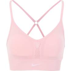 Nike Polyamid Undertøj Nike Dri-Fit Indy Bra - Pink Glaze/White