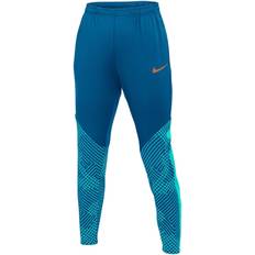 Nike Blå - Dame Bukser Nike Dri-FIT Strike Knit Football Pants Women - Dark Marina Blue/Chlorine Blue/Dark Marina Blue/Siren Red