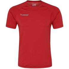 Hummel First Performance Short Sleeves Jersey Kids - True Red