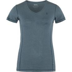 Fjällräven Dame - XL T-shirts Fjällräven Abisko Cool T-Shirt W - Indigo Blue