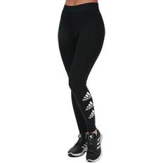 Adidas 32 - Dame Tights adidas Women's Must Haves Stacked Logo Tights - Black/White