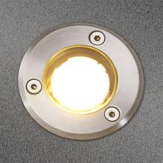 Glas - LED-belysning - Sølv Gulvlamper & Havelamper Lucande Kenan Bedlampe
