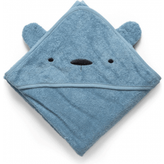 Sebra Terry Hooded Towel Milo Powder Blue