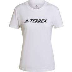 adidas Women Terrex Classic Logo T-shirt - White/Black