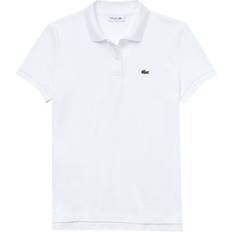 34 - Bomuld Polotrøjer Lacoste Women's Petit Piqué Polo Shirt - White