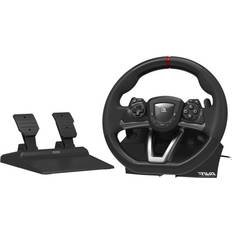Bevægelsesstyring - PlayStation 4 Spil controllere Hori Apex Racing Wheel and Pedal Set (PS5) - Black