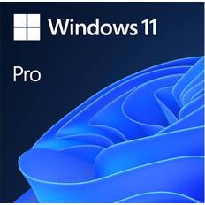 64-bit Operativsystem Microsoft Windows 11 Pro Danish (64-bit OEM)