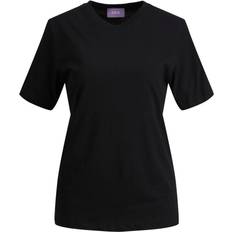 Jack & Jones Rund hals T-shirts & Toppe Jack & Jones Anna Ecological Cotton Mixture T-shirt - Black