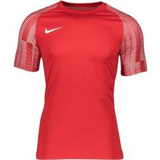 Nike Herre - L - Mesh - Udendørsjakker T-shirts Nike Academy Jersey Men - University Red/White