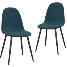 vidaXL Spisebordsstole 2 stk. cremehvid Køkkenstol 87cm 2stk