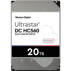 3.5" Harddiske Western Digital Ultrastar DC HC560 512MB 20TB