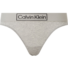 Calvin Klein Boxsershorts tights - Økologisk materiale Tøj Calvin Klein Reimagined Heritage Thongs - Grey