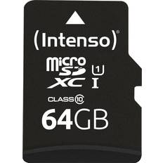 Intenso 64 GB Hukommelseskort Intenso microSDXC Class 10 UHS-I U1 90MB/s 64 GB