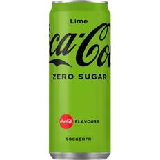 Coca-Cola Sodavand Coca-Cola Zero Sugar Lime 33cl