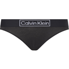 Calvin Klein Boxsershorts tights - Økologisk materiale Tøj Calvin Klein Reimagined Heritage Thongs - Black