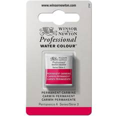 Winsor & Newton Pink Akvarelmaling Winsor & Newton Professional Water Colour Permanent Carmine Half Pan