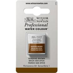 Winsor & Newton Brun Hobbyartikler Winsor & Newton Professional Water Colour Vandyke Brown Half Pan