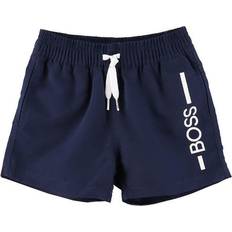 Hugo Boss Logo Swim Shorts - Navy (J04438-849)