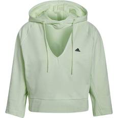 24 - Grøn - Løs Overdele adidas Women's Sportswear Summer Hoodie - Almost Lime