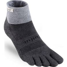 Injinji Tøj injinji Trail Midweight Mini Crew Socks Unisex - Granite