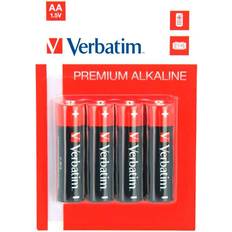 Verbatim AA Premium Alkaline Compatible 4-pack