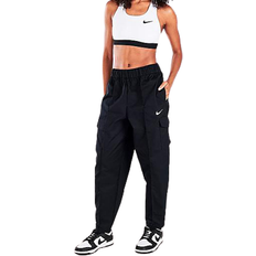 Nike Cargobukser - Dame Nike Women's Sportswear Essentials Curve Woven High Rise Cargo Pants - Black