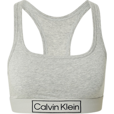 Calvin Klein Boxsershorts tights - Økologisk materiale Tøj Calvin Klein Reimagined Heritage Unlined Bralette - Grey Heather