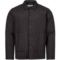 S - Trykknapper - Unisex Jakker Rains Liner Shirt Jacket - Black