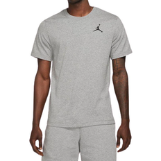 Nike Bomuld - Herre T-shirts Nike Jordan Jumpman Short-Sleeve T-shirt - Carbon Heather/Black