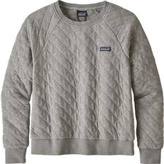Patagonia Women's Organic Cotton Quilt Crew Sweatshirt - Drifter Grey