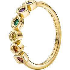 Pandora Guldbelagt Ringe Pandora Marvel The Avengers Infinity Ring - Gold/Multicolour