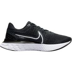 Nike 2,5 - Dame Sportssko Nike React Infinity Run Flyknit 3 W - Black/White