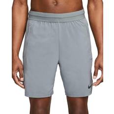 Herre - Mesh Bukser & Shorts Nike Pro Dri-FIT Flex Vent Max 21cm Training Shorts Men - Smoke Grey/Black