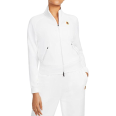 Hvid - Tennis Jakker Nike Court Full-Zip Tennis Jacket Women - White/White
