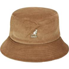 Brun - Elastan/Lycra/Spandex Hatte Kangol Cord Bucket Hat - Wood
