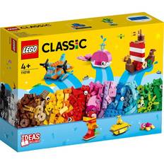 Lego Classic på tilbud Lego Classic Kreativt sjov på havet 11018