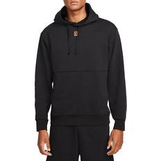 Sort - Tennis Sweatere Nike Court Fleece Tennis Hoodie Men - Black