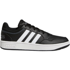 Adidas 12 - 37 ½ - Herre Sneakers adidas Hoops 3.0 Low Classic Vintage M - Cloud White/Core Black/Chalk White