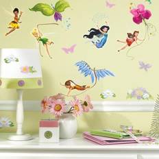 RoomMates Disney Børneværelse RoomMates Disney Fairies Wall Decals with Glitter