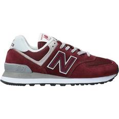 New Balance 11,5 - 52 ½ - Dame Sneakers New Balance 574 W - Burgundy with White