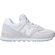 New Balance 44 ⅓ - Dame - Snørebånd Sneakers New Balance 574 W - Nimbus Cloud/White