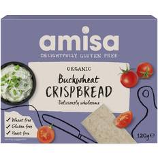 Amisa Organic Gluten Free Buckwheat Crispbread 120g