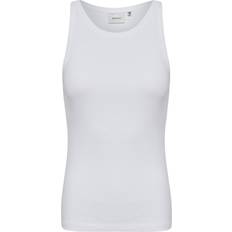 Gestuz Hvid T-shirts & Toppe Gestuz DrewGZ Jersey Top - Bright White