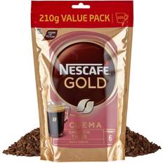 Nescafé Instant kaffe Nescafé Gold Crema 210g 1pack
