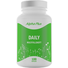 A-vitaminer - Kalium Vitaminer & Mineraler Alpha Plus Daily 100 stk