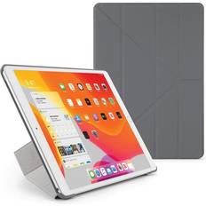 Apple iPad 10.2 - Blå Tabletcovers Pipetto Origami Case TPU (iPad 10,2) Grå